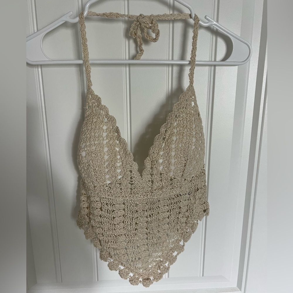 SHEIN Crochet Crop Top